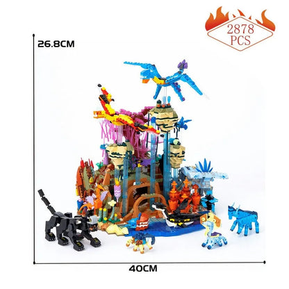 DK MOC Building Block Set: Movie Avatar Illuminated World of Pandora