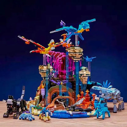 DK MOC Building Block Set: Movie Avatar Illuminated World of Pandora