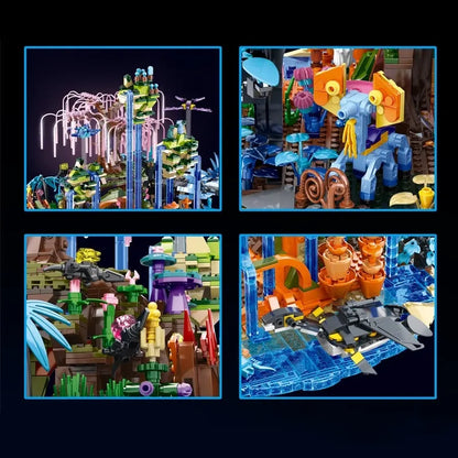 DK MOC Building Block Set: Movie Avatar Illuminated World of Pandora