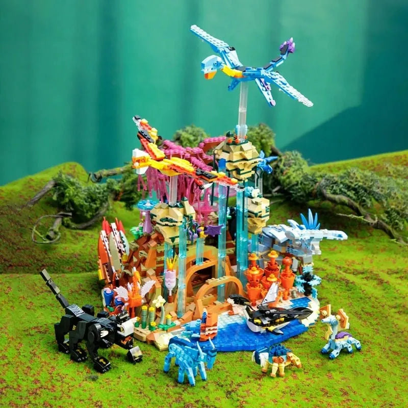 DK MOC Building Block Set: Movie Avatar Illuminated World of Pandora