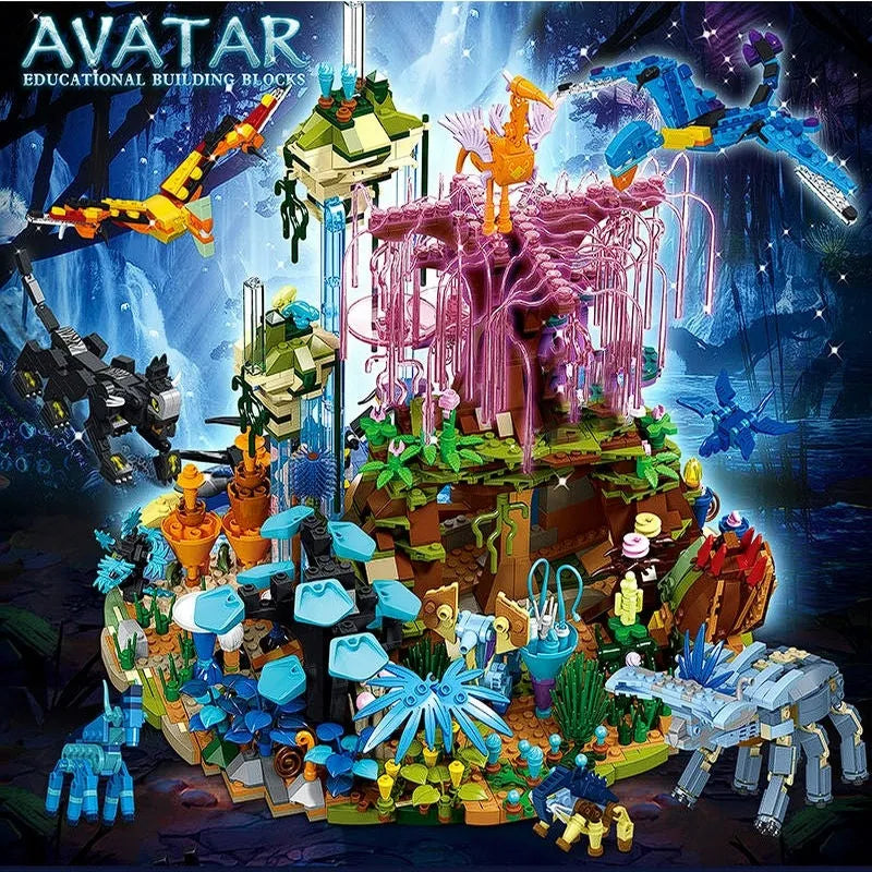 DK MOC Building Block Set: Movie Avatar Illuminated World of Pandora