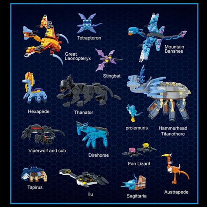DK MOC Building Block Set: Movie Avatar Illuminated World of Pandora