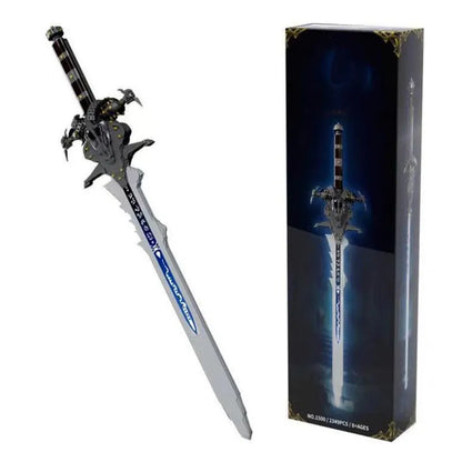 DK MOC Building Block Set: Movie Games Frostmourne Sword Knife, Model DK1500