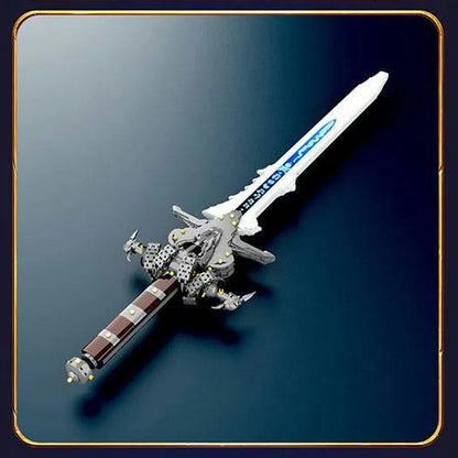 DK MOC Building Block Set: Movie Games Frostmourne Sword Knife, Model DK1500