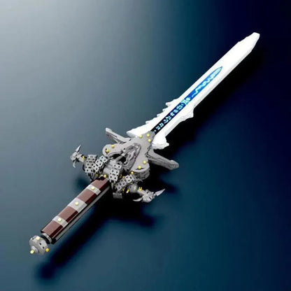 DK MOC Building Block Set: Movie Games Frostmourne Sword Knife, Model DK1500