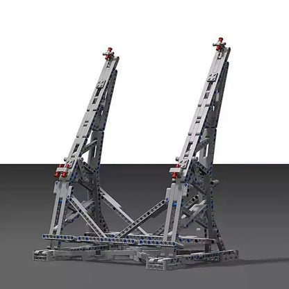 DK MOC Building Block Set: Star Wars Vertical Display Stand For UCS Falcon Millennium, Model DK5001
