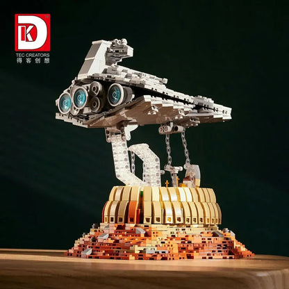 DK MOC Building Block Set: Star Wars MOC 7010 The Empire Over Jedha, Model DK7010