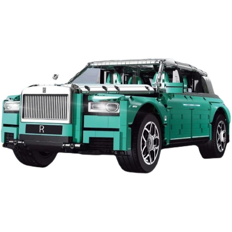 Trilumity Building Block Set: 1:8 Rolls-Royce Cullinan with Remote Concrol | Bavbrick.com