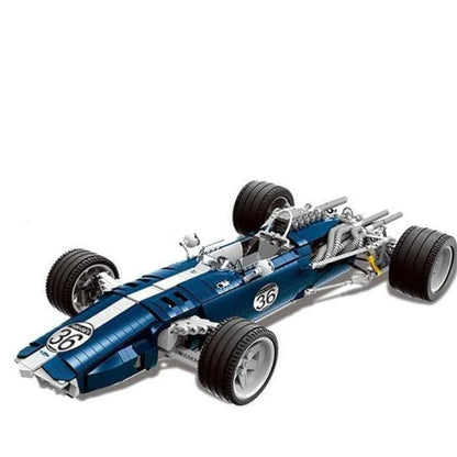 Trilumity Blue Sonic F1 Building Block Set, 1,758-Piece