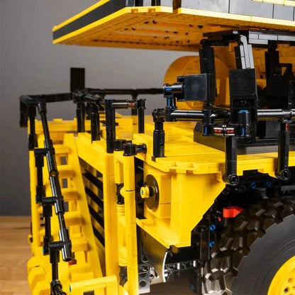 Happy Build MOC Building Block Set: APP Motorized RC Dump Truck 22005, Model YC22005