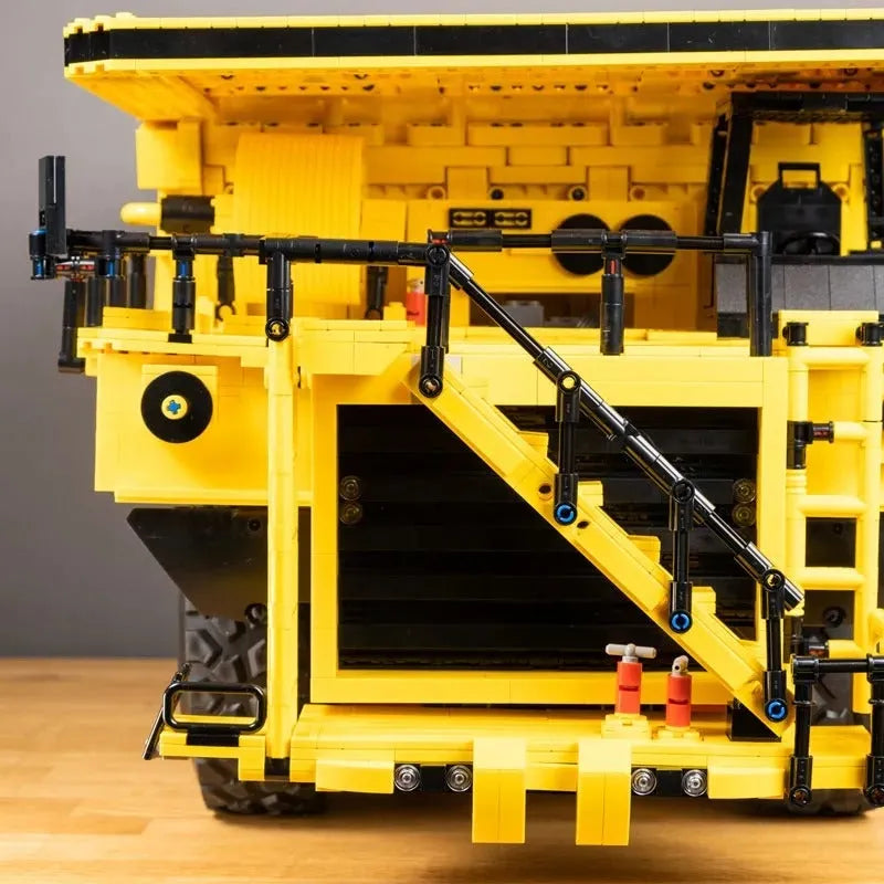 Happy Build MOC Building Block Set: APP Motorized RC Dump Truck 22005, Model YC22005