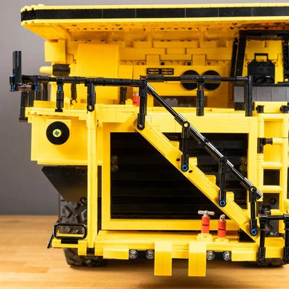 Happy Build MOC Building Block Set: APP Motorized RC Dump Truck 22005, Model YC22005