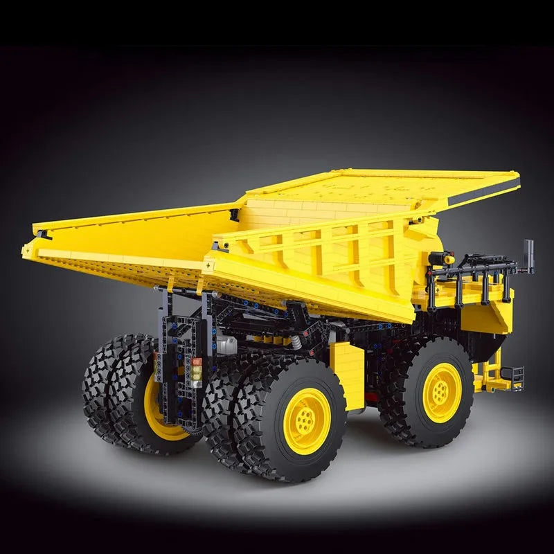 Happy Build MOC Building Block Set: APP Motorized RC Dump Truck 22005, Model YC22005