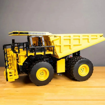 Happy Build MOC Building Block Set: APP Motorized RC Dump Truck 22005, Model YC22005
