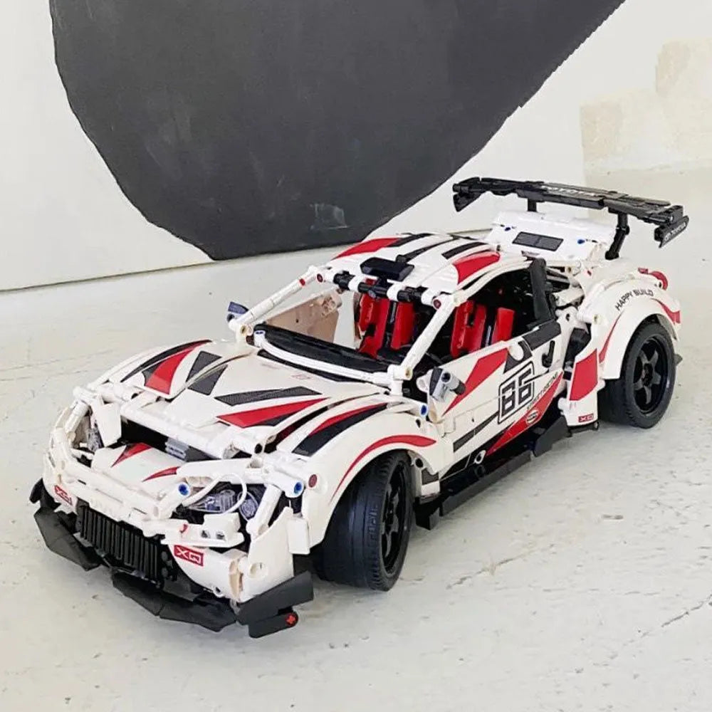 Happy Build MOC Building Block Set: Toyota GT86 Classic Sports Car 23002, Model YC23002