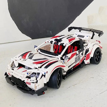 Happy Build MOC Building Block Set: Toyota GT86 Classic Sports Car 23002, Model YC23002