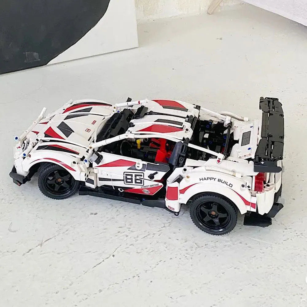 Happy Build MOC Building Block Set: Toyota GT86 Classic Sports Car 23002, Model YC23002