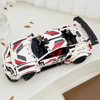Happy Build MOC Building Block Set: Toyota GT86 Classic Sports Car 23002, Model YC23002