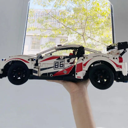 Happy Build MOC Building Block Set: Toyota GT86 Classic Sports Car 23002, Model YC23002
