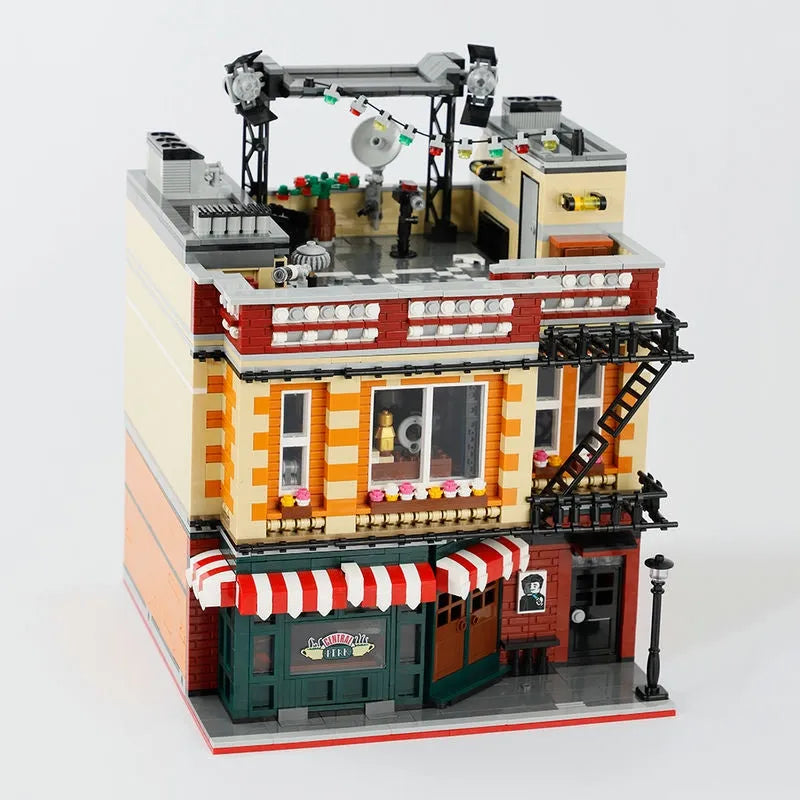 JieStar MOC Building Block Set: Central Perk Friends House, Model 89106