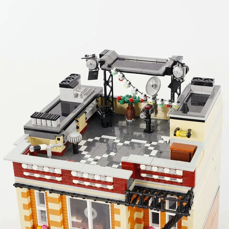 JieStar MOC Building Block Set: Central Perk Friends House, Model 89106