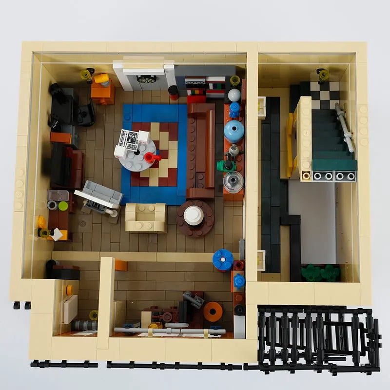 JieStar MOC Building Block Set: Central Perk Friends House, Model 89106