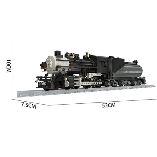 JieStar MOC Building Block Set: CN5700 Steam Train 59003
