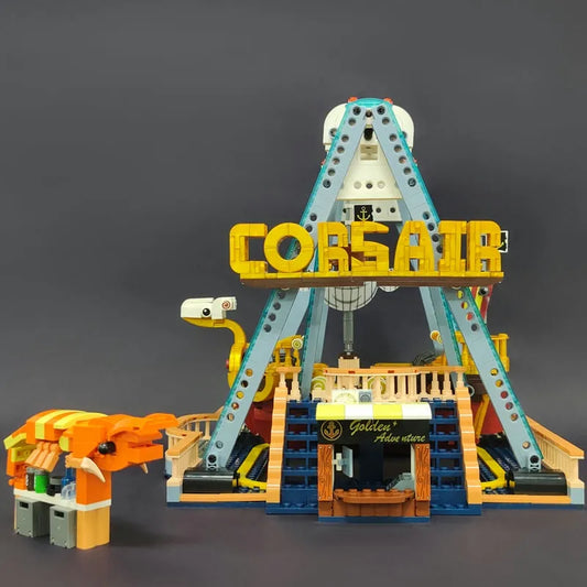 JieStar MOC Building Block Set: Idea MOC Underwater Corsair Ship 37401