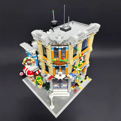 JieStar MOC Building Block Set: 89134 Creator Expert City Police Station