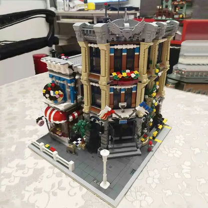 JieStar MOC Building Block Set: 89134 Creator Expert City Police Station