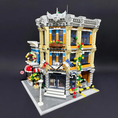 JieStar MOC Building Block Set: 89134 Creator Expert City Police Station
