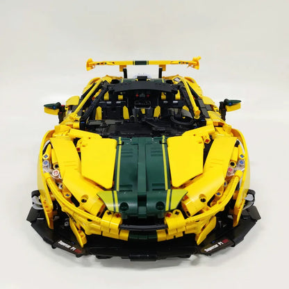 JieStar MOC Motorized Building Block Set: 91101 Super Racing McLaren P1 Sports Car