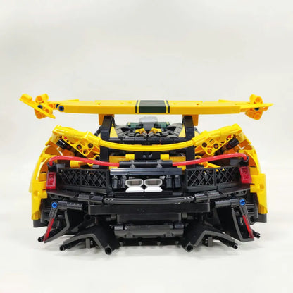 JieStar MOC Motorized Building Block Set: 91101 Super Racing McLaren P1 Sports Car