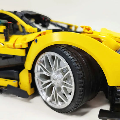 JieStar MOC Motorized Building Block Set: 91101 Super Racing McLaren P1 Sports Car