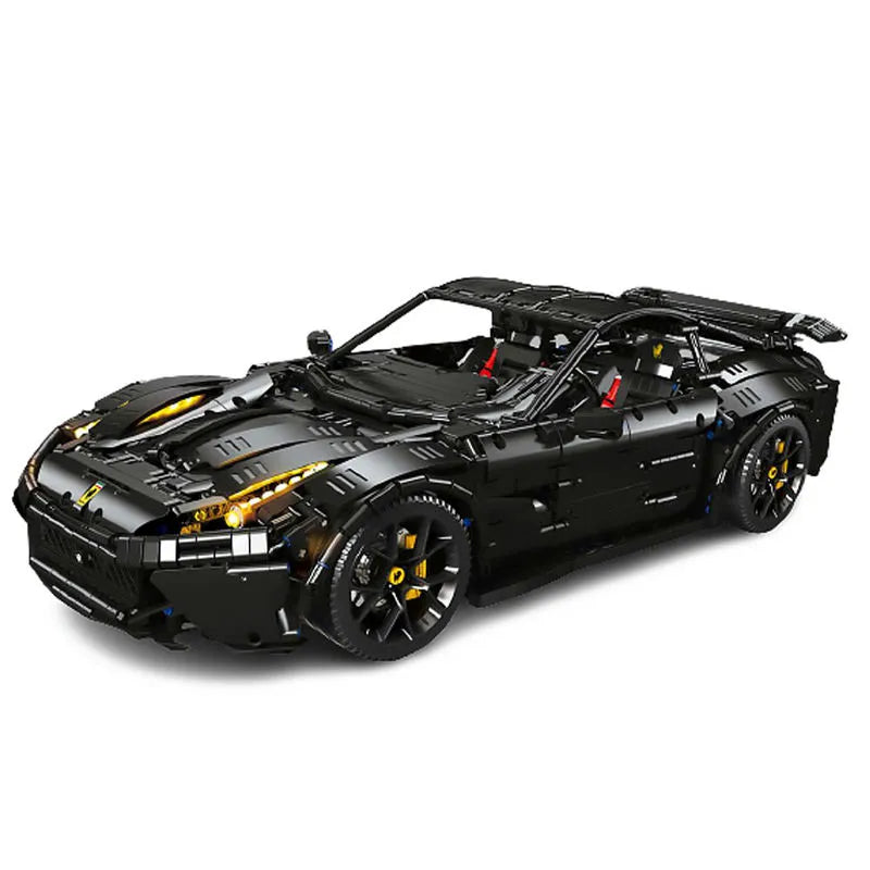 JieStar MOC Building Block Set: 91102 Tech RC Motorized Ferrari F12 Racing Car, Model 91102-1