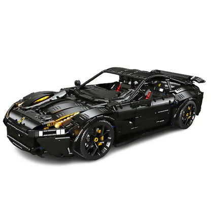 JieStar MOC Building Block Set: 91102 Tech RC Motorized Ferrari F12 Racing Car, Model 91102-1