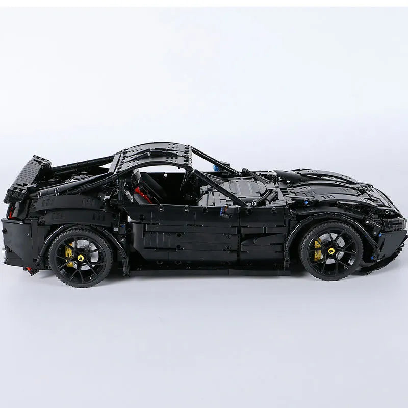 JieStar MOC Building Block Set: 91102 Tech RC Motorized Ferrari F12 Racing Car, Model 91102-1