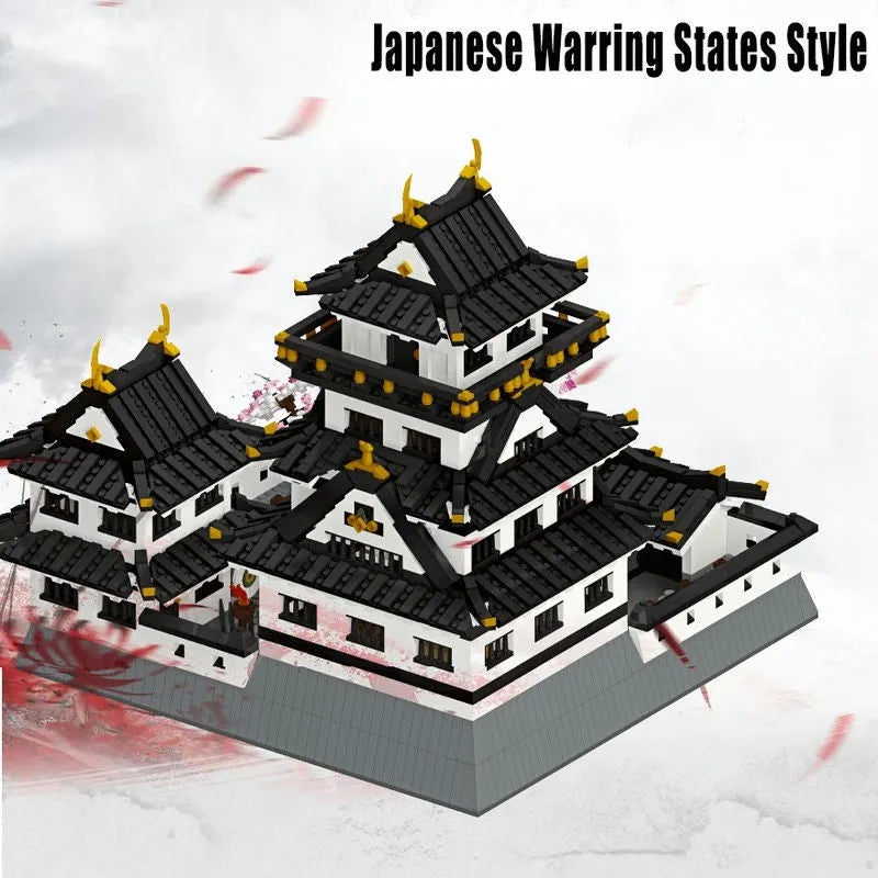 JieStar MOC Building Block Set: Sakura Kumamoto Castle, Model 39101
