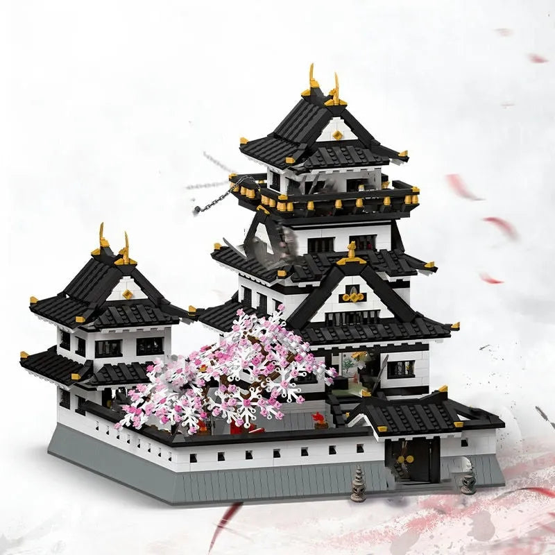 JieStar MOC Building Block Set: Sakura Kumamoto Castle, Model 39101