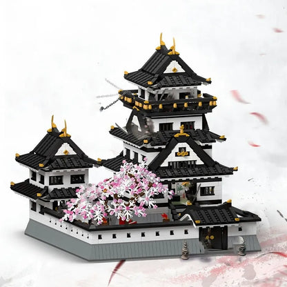 JieStar MOC Building Block Set: Sakura Kumamoto Castle, Model 39101
