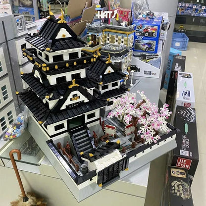 JieStar MOC Building Block Set: Sakura Kumamoto Castle, Model 39101