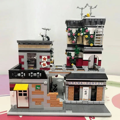 JieStar MOC Building Block Set: Sushi Corner Shop 89127
