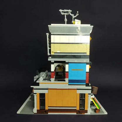 JieStar MOC Building Block Set: Sushi Corner Shop 89127