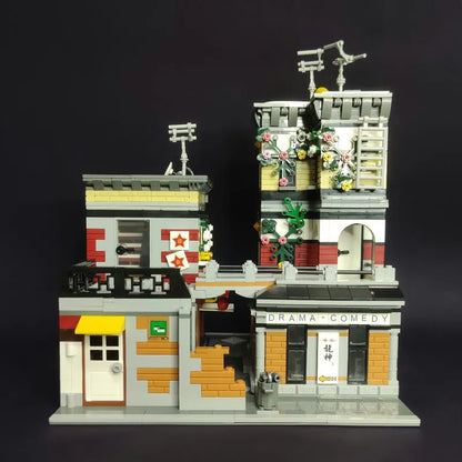 JieStar MOC Building Block Set: Sushi Corner Shop 89127