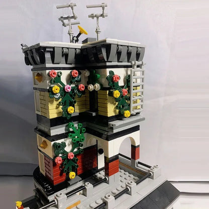 JieStar MOC Building Block Set: Sushi Corner Shop 89127