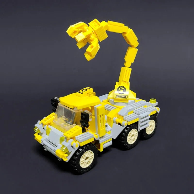 JieStar MOC Building Block Set: Grab & Lift Truck Cars 21033