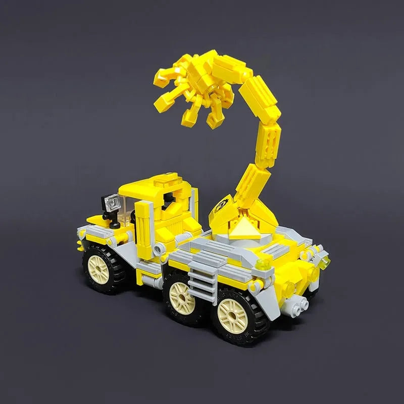 JieStar MOC Building Block Set: Grab & Lift Truck Cars 21033