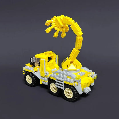 JieStar MOC Building Block Set: Grab & Lift Truck Cars 21033
