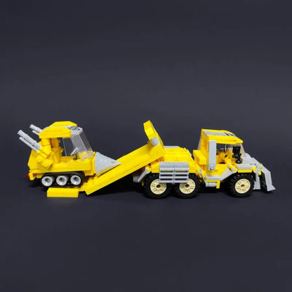 JieStar MOC Building Block Set: Wrecker Truck Cars 21036