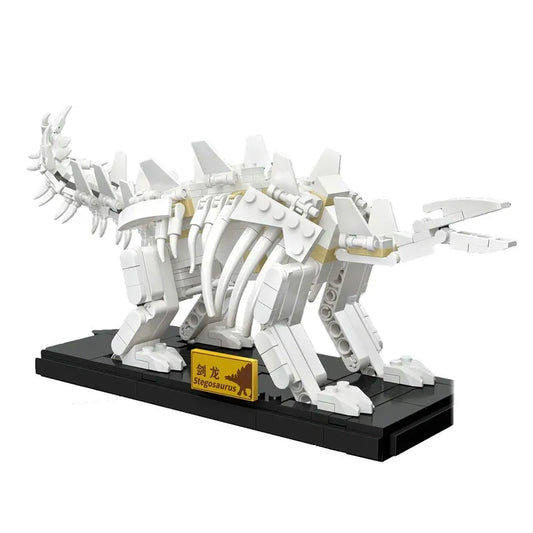 JieStar MOC Building Block Set: Idea Dinosaur World Stegosaurus Fossil, Model 36004